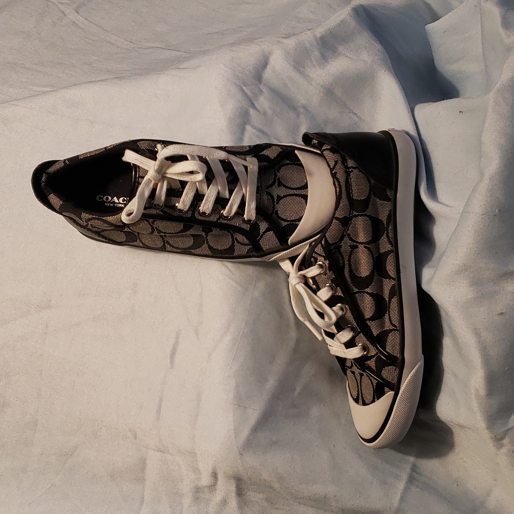 Coach Canvas/Tennis Shoes